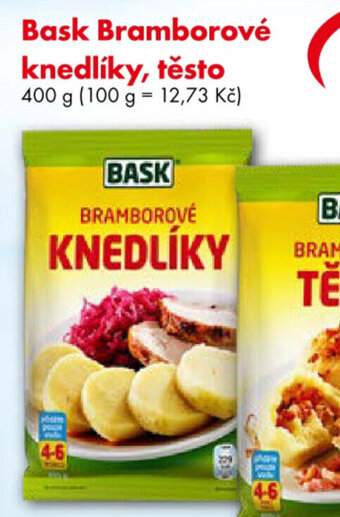 CBA Bask Bramborové knedlíky, těsto 400 g nabídka