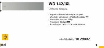 Whirlpool WD 142/IXL nabídka