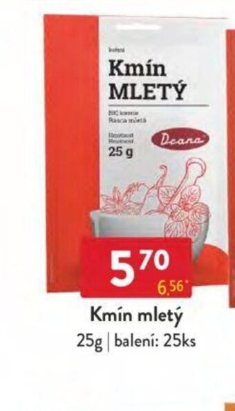 Qanto Kmín mletý 25g nabídka
