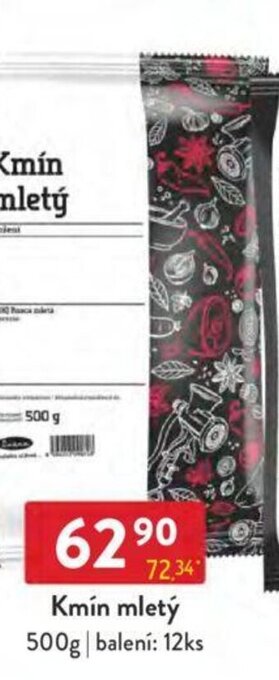 Qanto Kmín mletý 500g nabídka