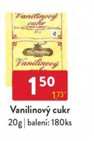 Qanto Vanilinový cukr 20g nabídka