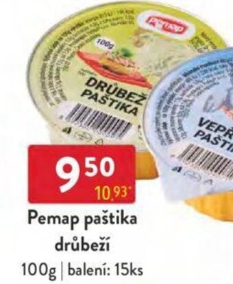 Qanto Pemap paštika drůbeží nabídka