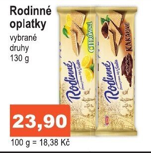 Rodinné oplatky