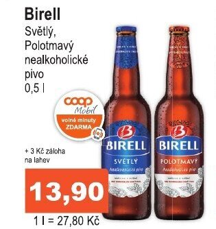 COOP DISKONT Birell nabídka