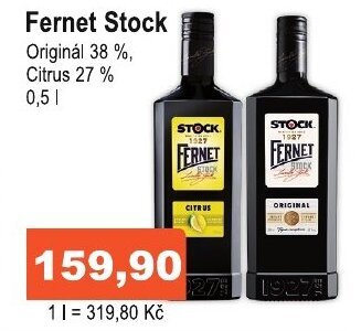 COOP DISKONT Fernet Stock nabídka