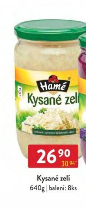 Qanto Kysané zeli 640g nabídka