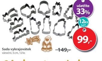 Kitos Sada vykrajovátek nabídka