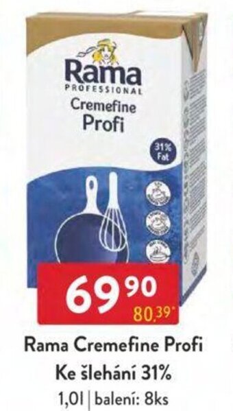 Qanto Rama Cremefine Profi Ke šlehání 31% nabídka