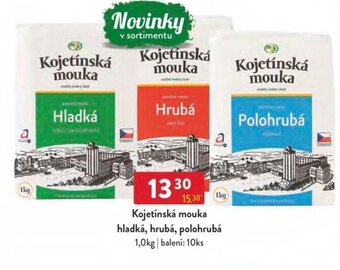 Kojetínská mouka hladká, hrubá, polohrubá