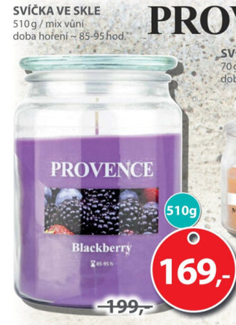 Kitos SVÍČKA VE SKLE nabídka