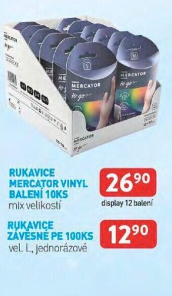RUKAVICE MERCATOR VINYL BALENÍ 10KS