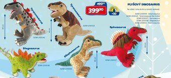 PLYŠOVÝ DINOSAURUS