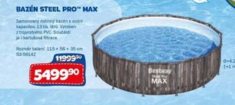 Sparkys BAZÉN STEEL PRO™ MAX nabídka