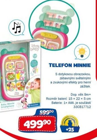 Sparkys TELEFON MINNIE nabídka