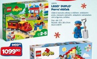 LEGO® DUPLO® Parní vláček