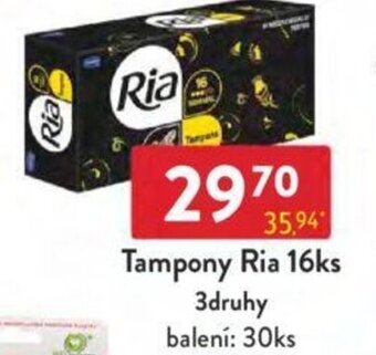Qanto Tampony Ria 16ks nabídka