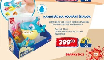 KAMARÁD NA KOUPÁNÍ ŽRALOK
