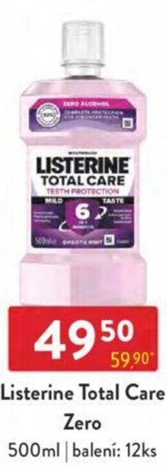 Qanto Listerine Total Care Zero 500ml nabídka