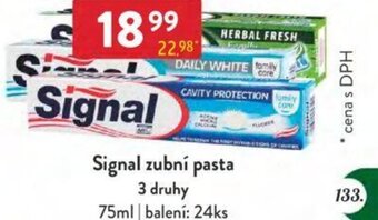 Qanto Signal zubní pasta nabídka