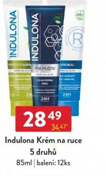 Qanto Indulona Krém na ruce 5 druhů nabídka