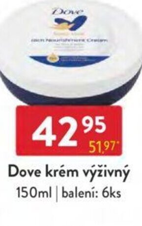 Qanto Dove krém výživný nabídka