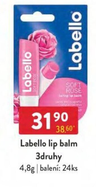 Qanto Labello lip balm 3druhy nabídka