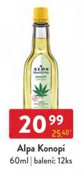 Qanto Alpa Konopí 60ml nabídka