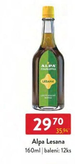 Qanto Alpa Lesana 160ml nabídka