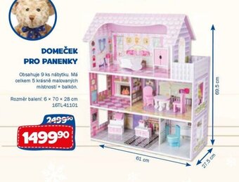 DOMEČEK PRO PANENKY