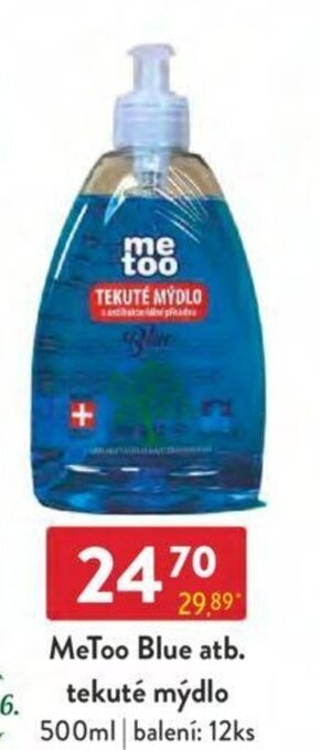 Qanto MeToo Blue atb. tekuté mýdlo 500ml nabídka
