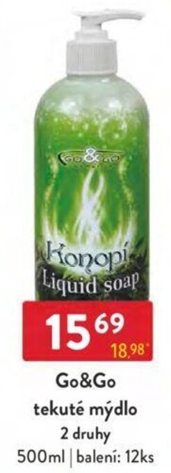Qanto Go&Go tekuté mýdlo nabídka