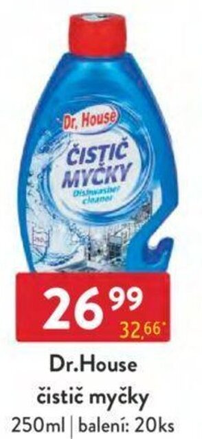 Qanto Dr.House čistič myčky nabídka