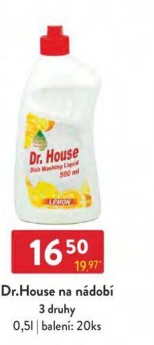 Qanto Dr.House na nádobí 3 druhy 0,5L nabídka