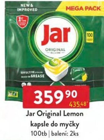 Qanto Jar Original Lemon kapsle do myčky nabídka
