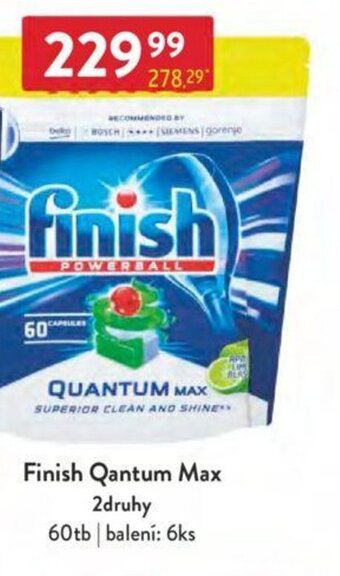 Qanto Finish Qantum Max 2druhy 60tb nabídka