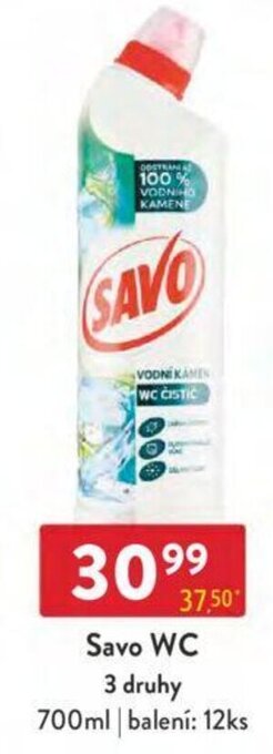 Qanto Savo WC 3 druhy nabídka