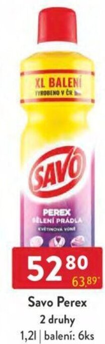 Qanto Savo Perex nabídka