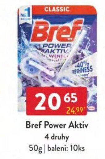 Qanto Bref Power Aktiv 4 druhy 50g nabídka
