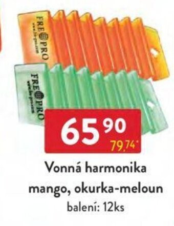Qanto Vonná harmonika mango, okurka-meloun nabídka