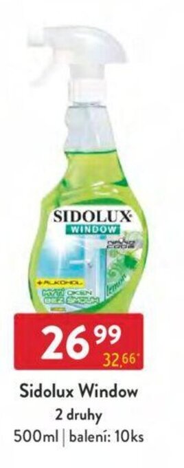 Qanto Sidolux Window 2 druhy 500ml nabídka