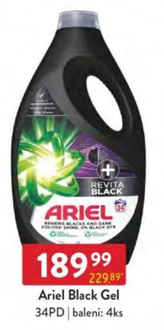 Qanto Ariel Black Gel 34PD nabídka