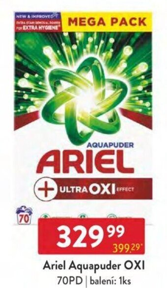 Qanto Ariel Aquapuder OXI nabídka