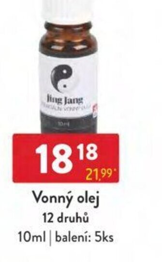 Qanto Vonný olej 12 druhů nabídka