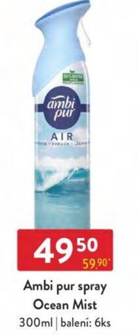Qanto Ambi pur spray Ocean Mist nabídka