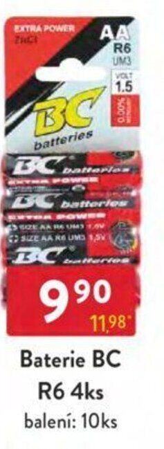 Qanto Baterie BC R6 4ks nabídka