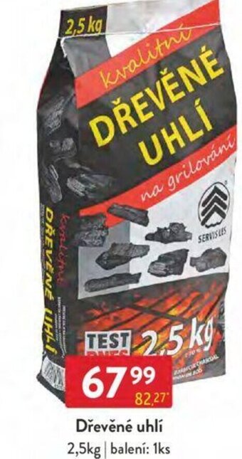 Qanto Dřevěné uhlí 2,5kg nabídka