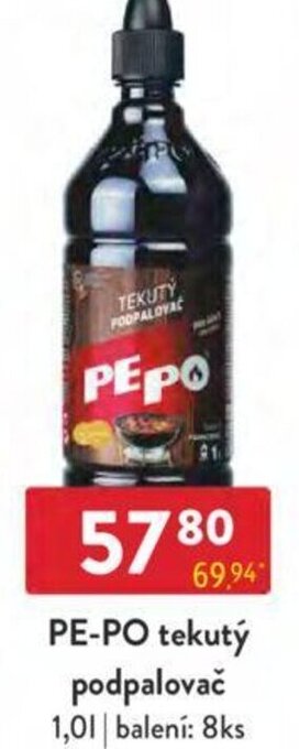 Qanto PE-PO tekutý podpalovač nabídka