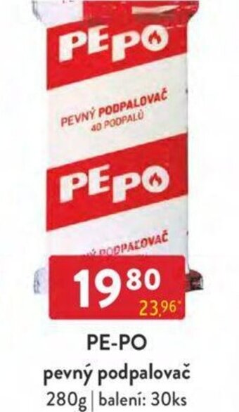 Qanto PE-PO pevný podpalovač nabídka