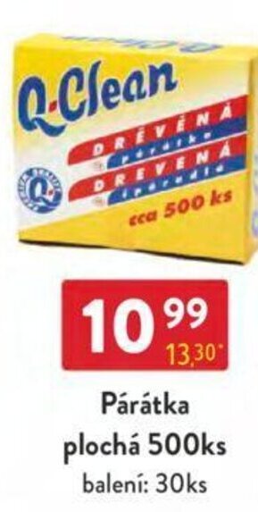 Qanto Párátka plochá 500ks nabídka