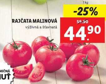 Lidl Rajčata malinová, 1 kg nabídka